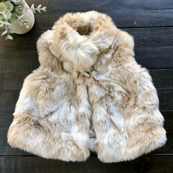 Koala Kids faux fur vest 12-18 months - Picture 1 of 3